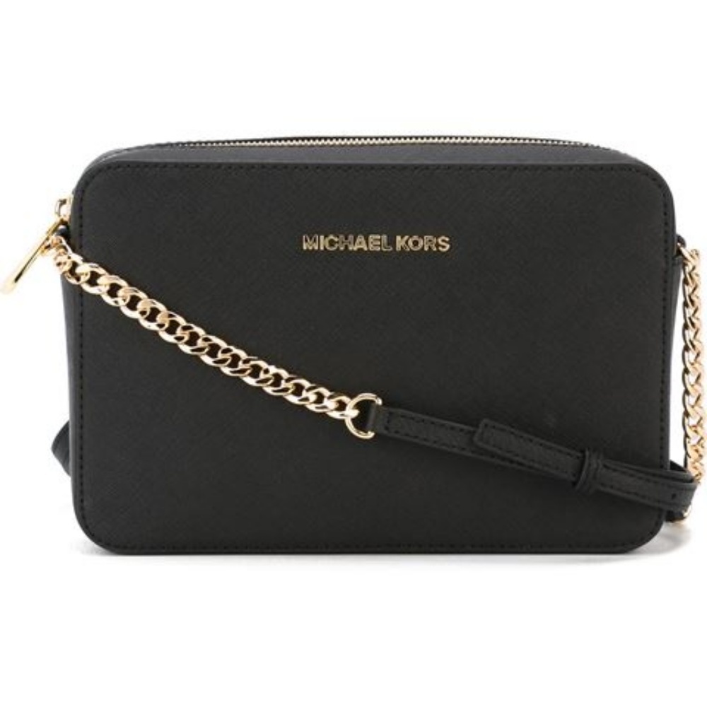 Michael Kors black cross body bag